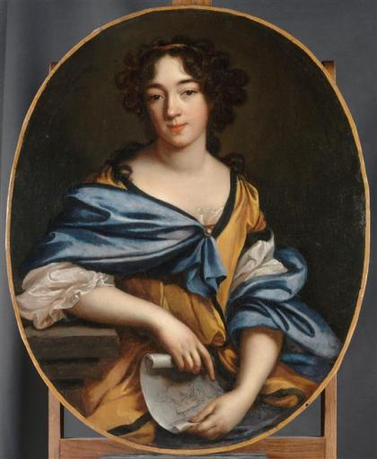 Élisabeth-Sophie_Chéron - selfportrait 1672